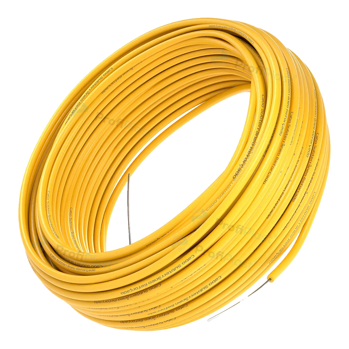 Cabo subterrâneo 1,6 mm na cor amarela
