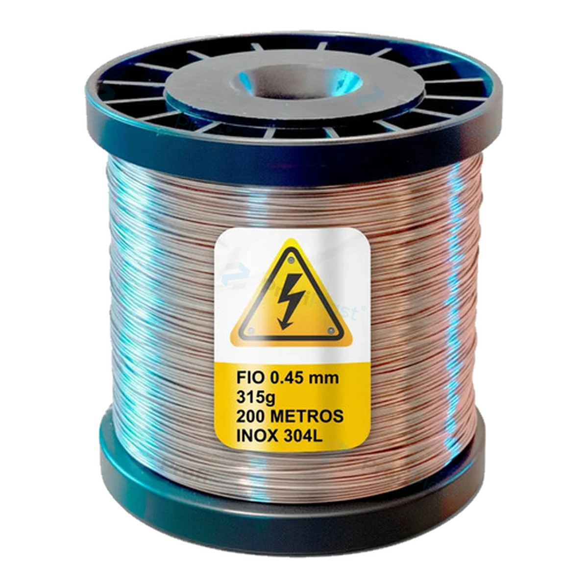 Vista geral de Fio inox 304L 0,45 mm
